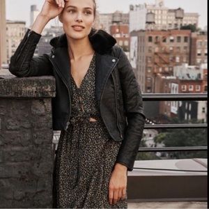 Ruffle Hem Midi Dress With Matching Scrunchie